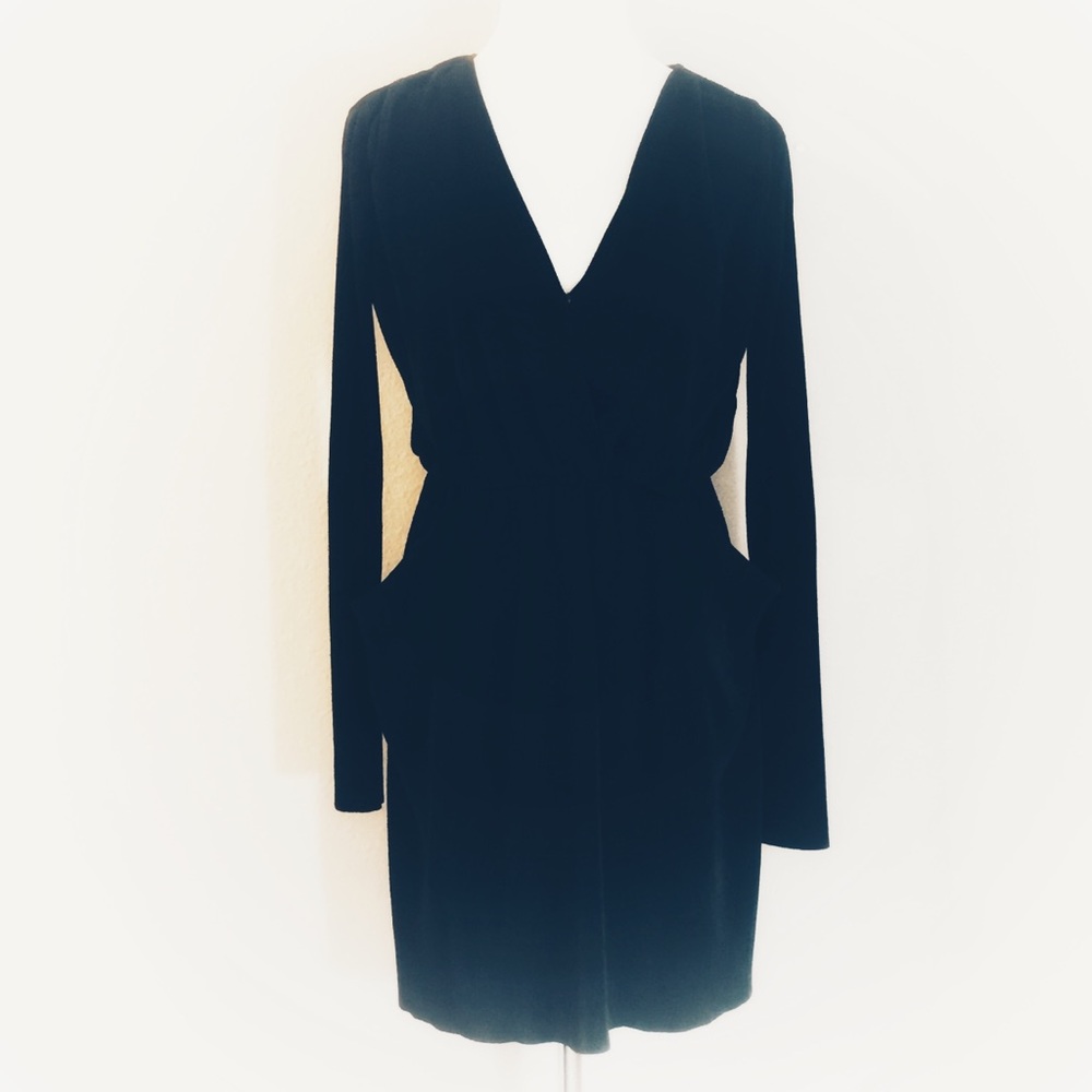 BCBGeneration black dress with pockets
